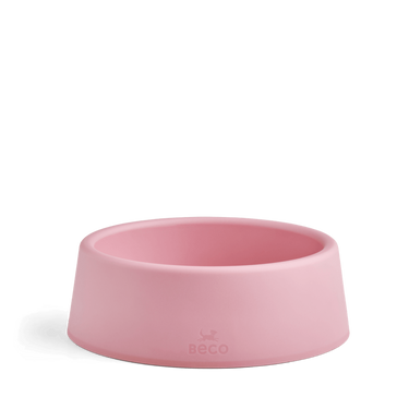 Beco Steady Food & Water Dog Bowl - Pink Small